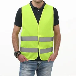 High Visibility Reflections Vest Motorcycle Reflective Clothing for Automobile Safety Traffic for Running Cycling Sports Vests