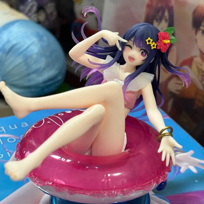 

in stock genuine taito OSHI NO KO aqua float girls Hoshino Ai Arima Kana 10cm anime model toy Collectible desktop ornaments