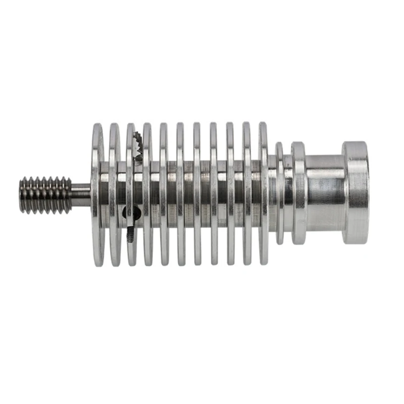 All-Metal Alloy Heat Break Heatsink for E3D Hotend Heater Block 1.75MM Filament Smooth