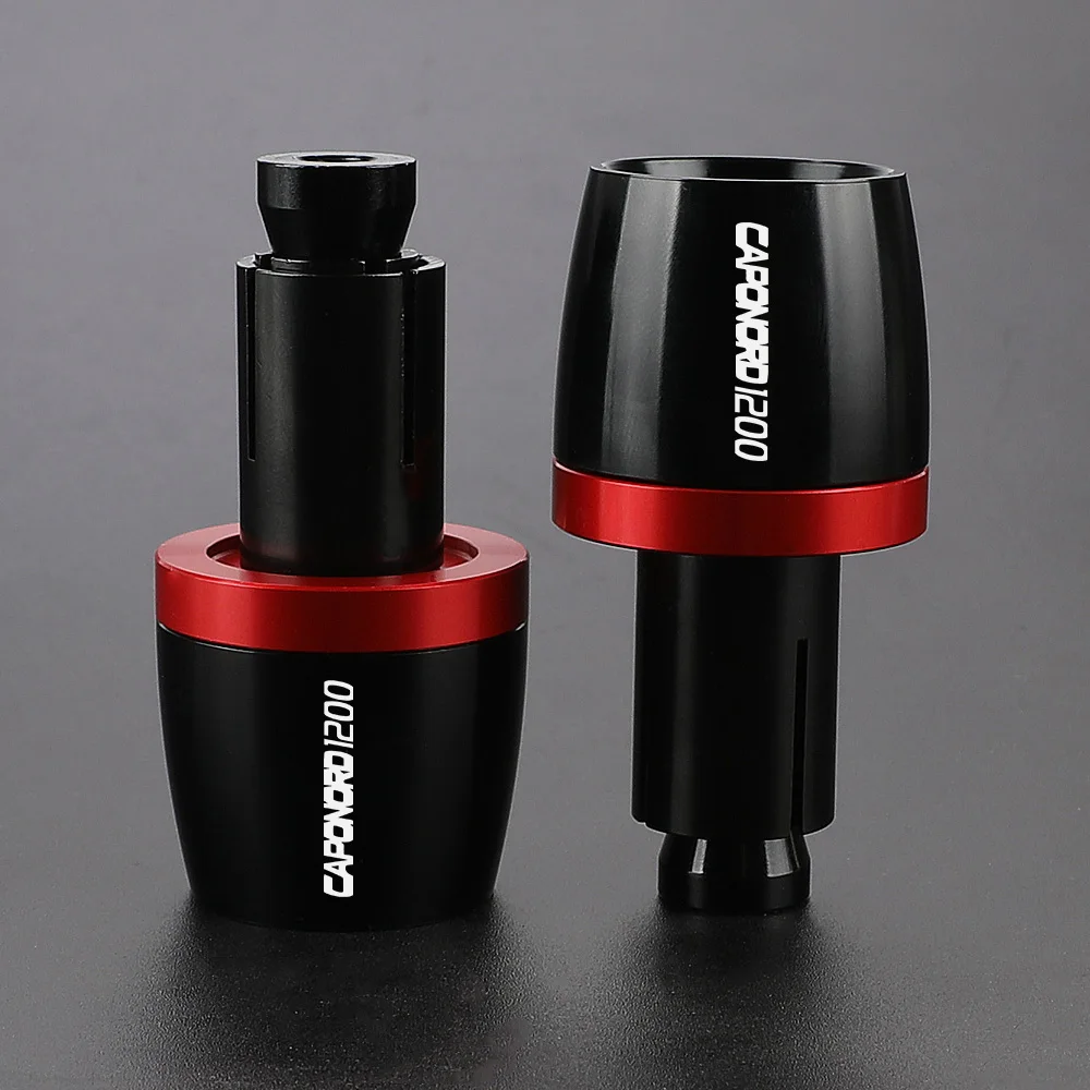 

For APRILIA CAPONORD 1200 CAPONORD1200 2023 2024 Universal Handle Bar Ends 22MM Handlebar Grips Cap Anti Vibration Silder Plug