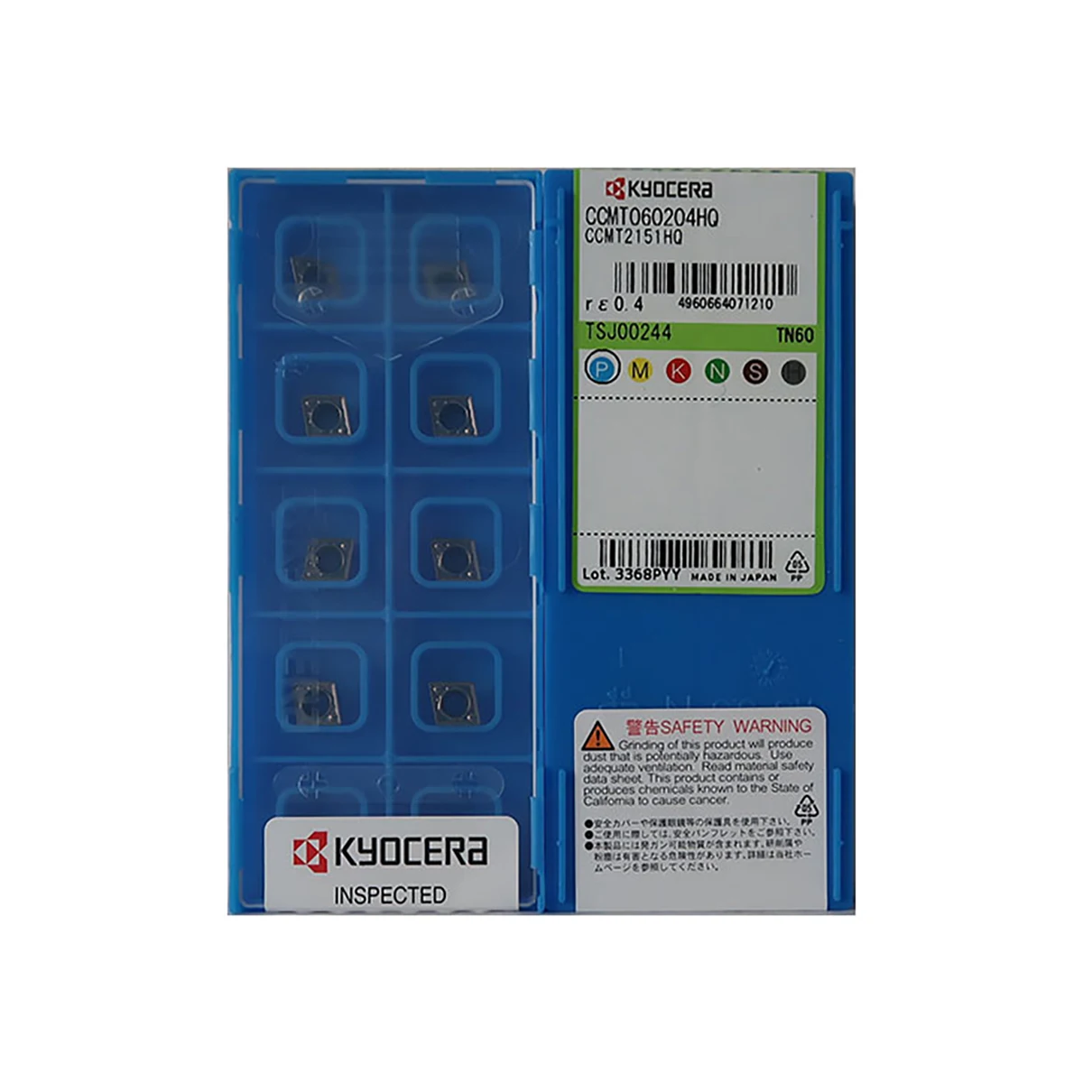 Kyocer 100% الأصلي CCMT CCMT09T308HQ CCMT09T304HQ CCMT09T302HQ CCMT060204HQ CCMT060202HQ CCMT060202HP TN60 تحول إدراج