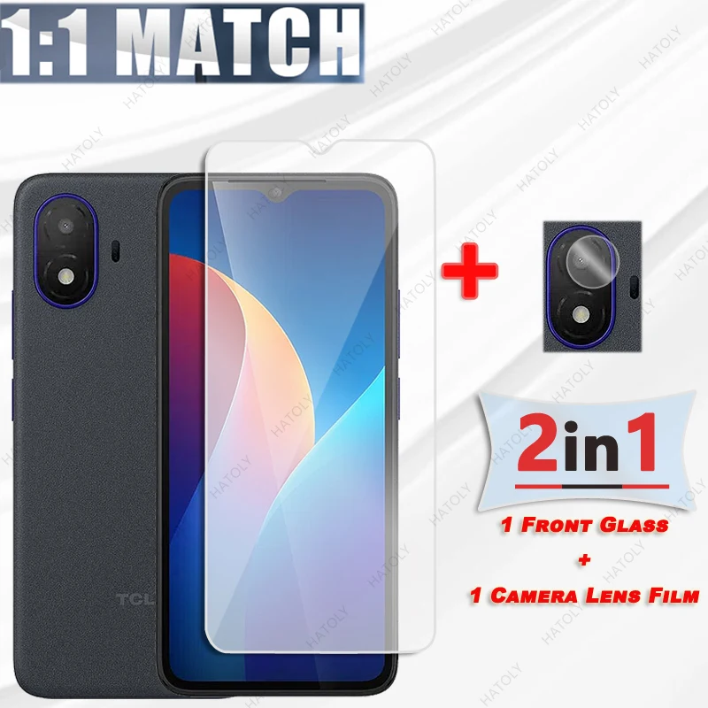 

Защитное стекло для TCL K70 SE, закаленная HD-пленка для экрана, прозрачная защитная пленка для камеры, защита объектива камеры для TCL K70 SE