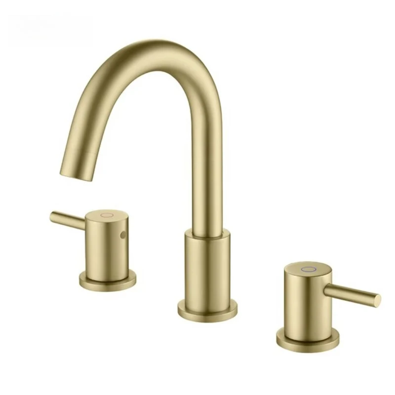 

Bathroom faucet - 3-hole sink mixer with pop-up drain