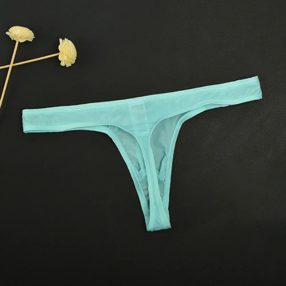 

Горячие новые модные мужские прозрачные стринги из ледяного шелка, тонкие сексуальные U-выпуклые трусики с низкой посадкой, выпуклые стринги, прозрачные стринги