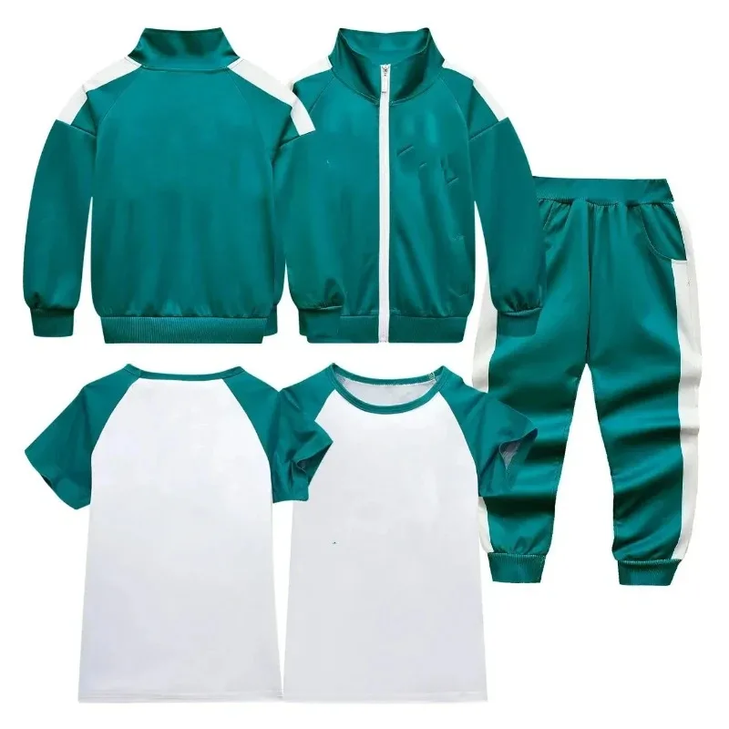 ليو 2025 جديد للجنسين كالاماري لعبة تأثيري حلي ألعاب الهالوين حفلة رياضية وتتسابق الدعائم أرقام 222 001 456 T-shi ★ ★ ★