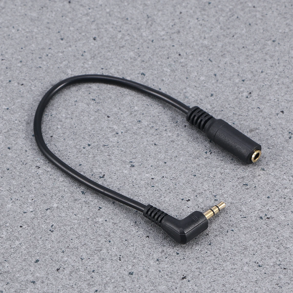 

3pcs 3.5Mm Bended Headphone Extension Cable Male To Female Aux Extension Cable For Cellphone Tablets Mp3 Durable Tpe Metal Shell