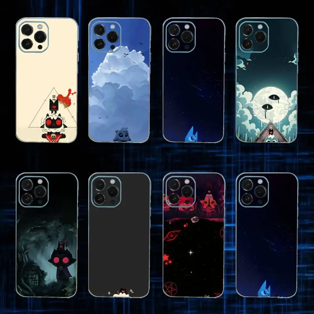 

C-Cult of The Game Lamb Phone Case For iPhone17,16,15,14,13,12,11 Plus,Pro Max Soft Transparent Cover