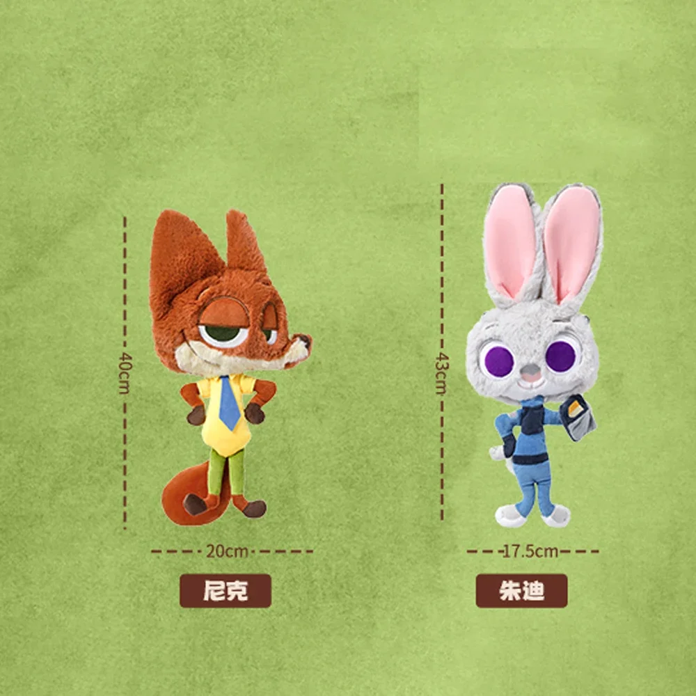 MINISO Disney Zootopia seria Judy Hopps Nick torba Anime Cartoon śliczne pluszowe lalki torby na ramię dziewczyna prezent urodzinowy