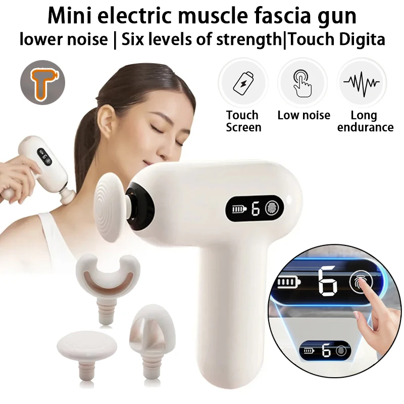 

Высококачественный мини-пистолет для мышечной фасции, электрический портативный фитнес-массажер, профессиональный массажер для расслабления мышц, мини-пистолет для фасции