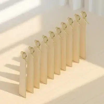 Бamboo Food Picks 200 шт. шпажки для фруктов, коктейлей и барбекю