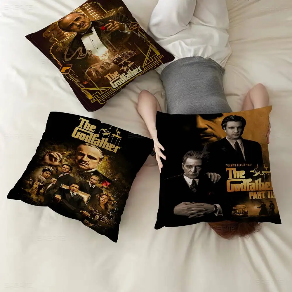 Movie The Godfather Personalized Pillow Dust Cover Bedroom Kids Party Decoration Pillowcase Birthday Children Gift