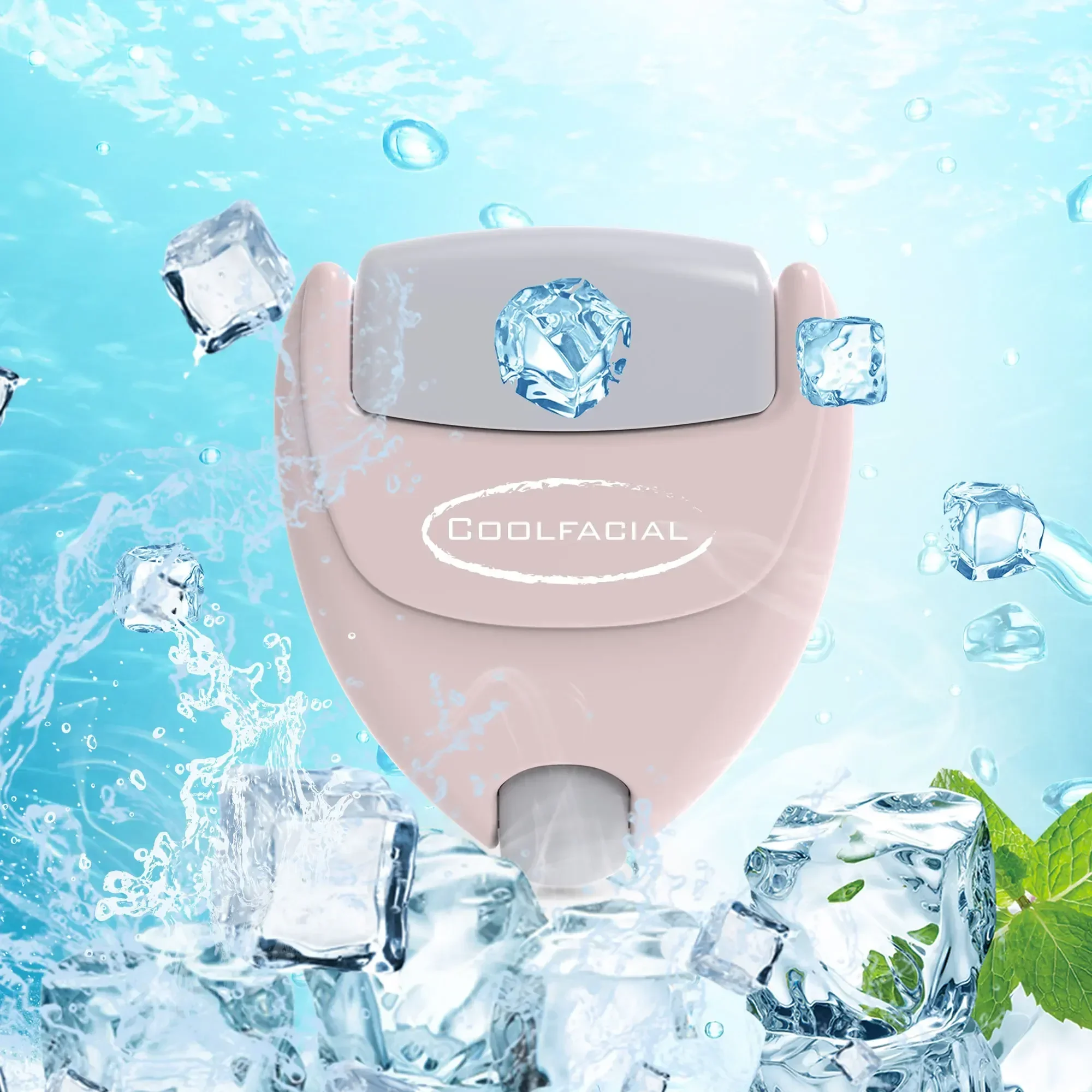 Ice Roller Pain Reduction Massage, Facial Lifting and Penetration of Pores, Skincare and Beauty Tool