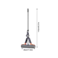 28cm/34cm Sponge Mop Super Absorbent Dust Removal Hands-Free Washing for Kitchen Bathroom Hardwood Tile Laminate Floors Cleaning - Image 6