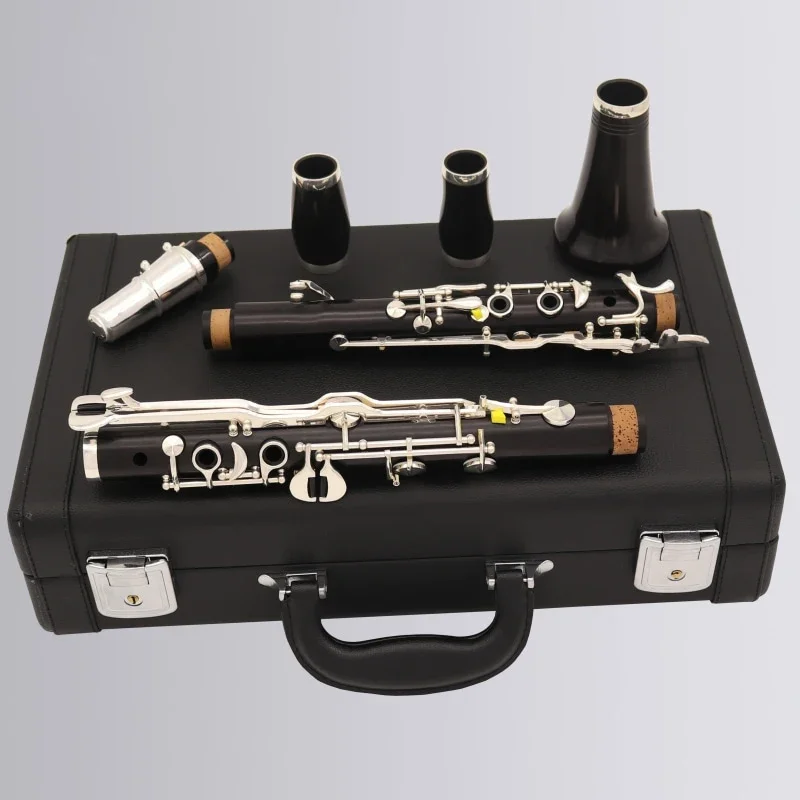 

Rare Professional Ebony Clarinet G Tone 18 Keys Clarinet Woodwind Instrument Clarinetes Germany Made