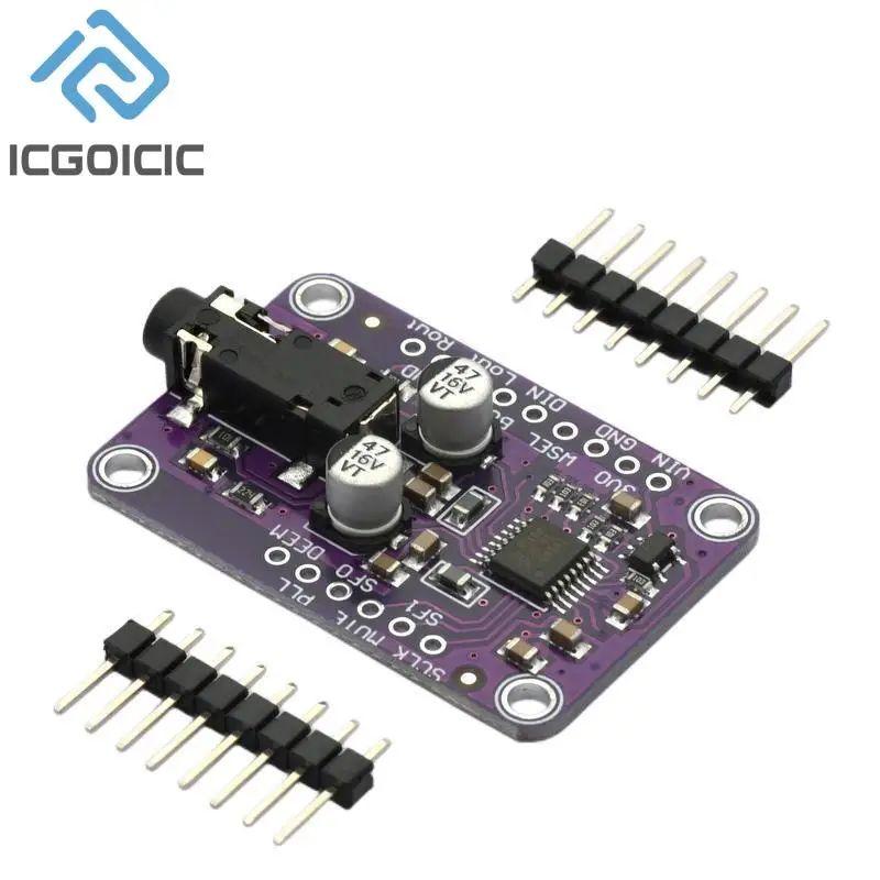 CJMCU-1334 DAC Module UDA1334A I2S DAC Audio Stereo Decoder Module Board for Arduino