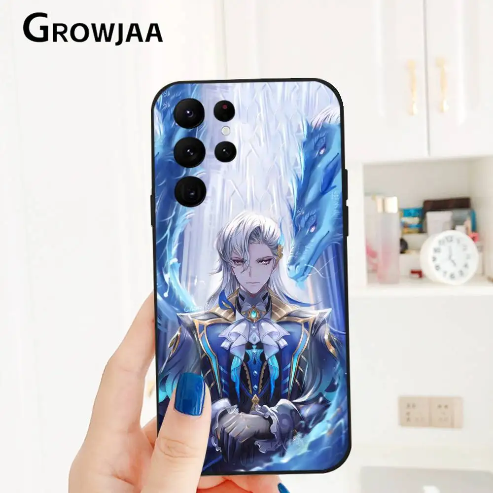 حافظة لهاتف سامسونج جالاكسي S24 Ultra S22 S23 Ultra S21 S20 5G من السيليكون الناعم لهاتف سامسونج جالاكسي S24 Ultra S22 S23 Ultra S21 S20 5G #5