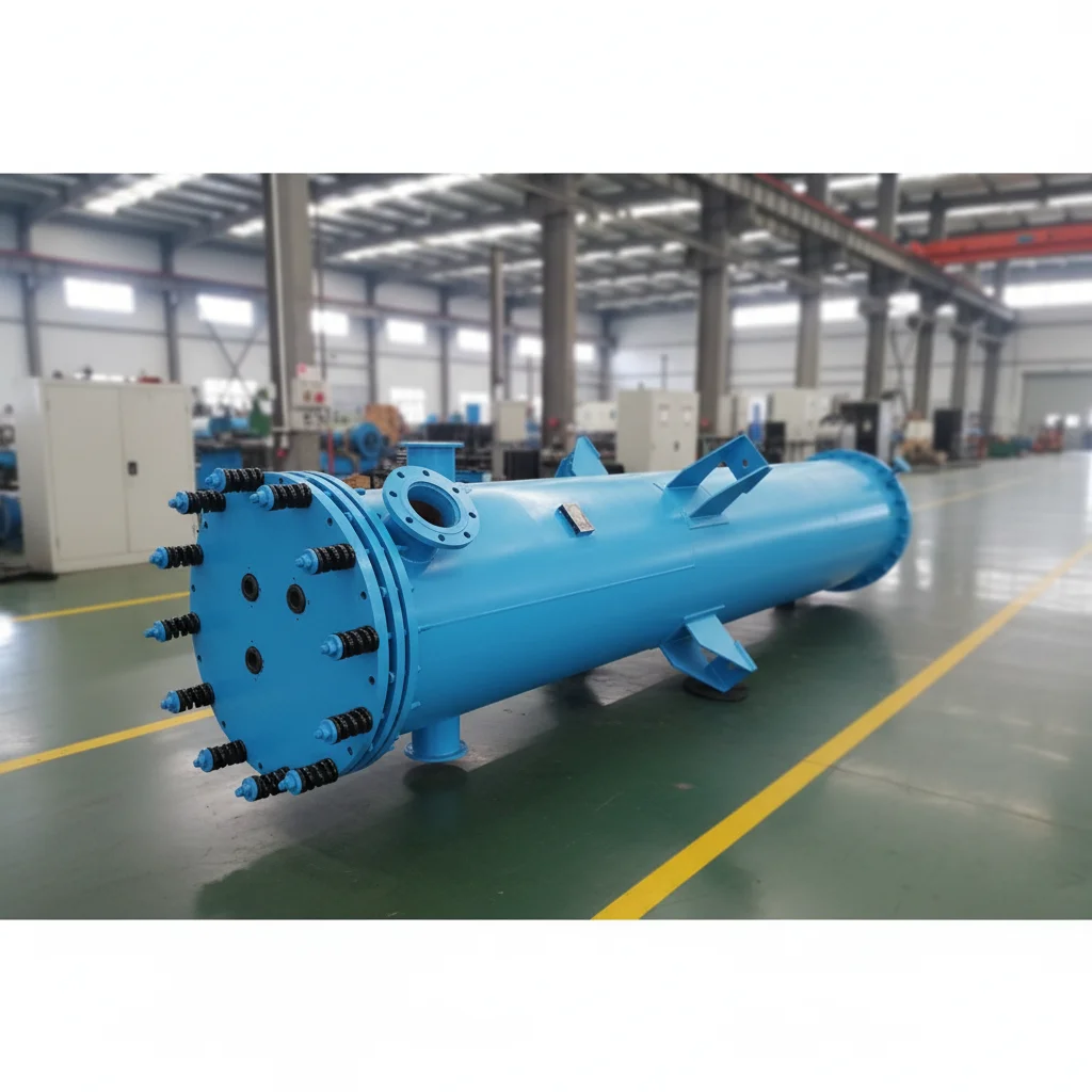 DN1050 Graphite Heat Exchanger Corrosion-Resistant High-Thermal Conductivity Unit Long Service Life for Chemical Metallurgy