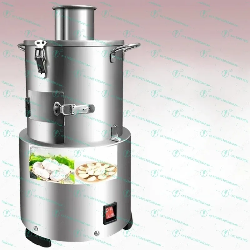 Electric Automatic Garlic Peeling Machine Commercial, Garlic Skin Remover Peeler with Brush, Efficient Portable Garlic Peeler