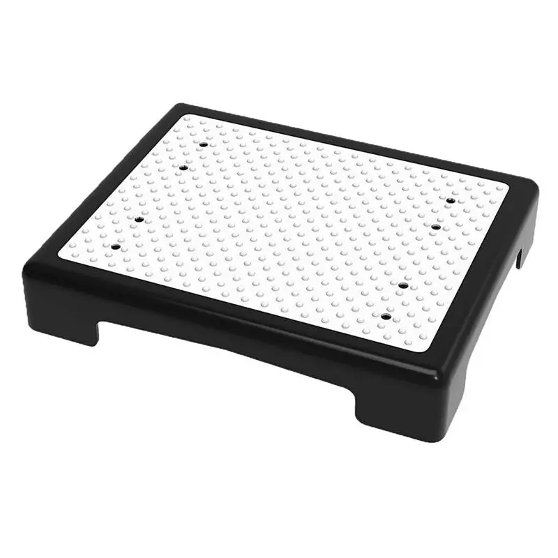 Half Step Stool For Elderly Antislip Half Step Stair Riser With Non-Slip Surface Portable Safe Step Riser For Shower Bed