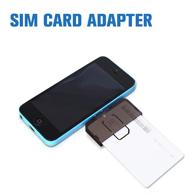 SIM Card Adapter SIM Card Reader Mini SIM For IOS Phone 5/6/7/8/X (Plug&Play) Moble Phone Accessories