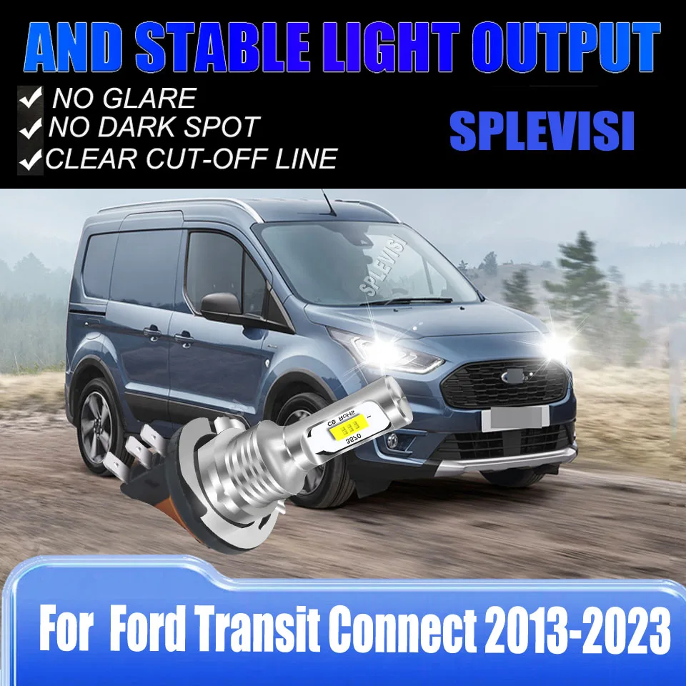

H15 LED Headlamp White Main Beam DRL Bulb ideal choice for enhancing headlight For Ford Transit Connect 2013 2014 2015 2016-2023