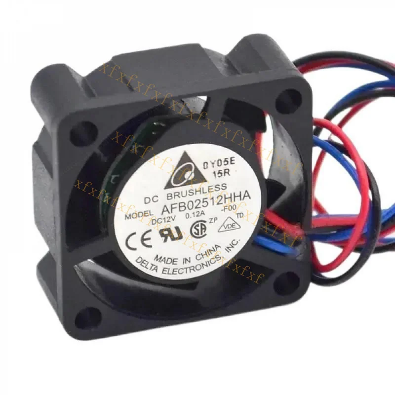 Ventilador de refrigeración Delta AFB02512HHA 2.5CM12V 0.12A de 2 o 3 cables para SUN 370-5126 V240 V210 P/N:3705126-01 25x25x10 mm