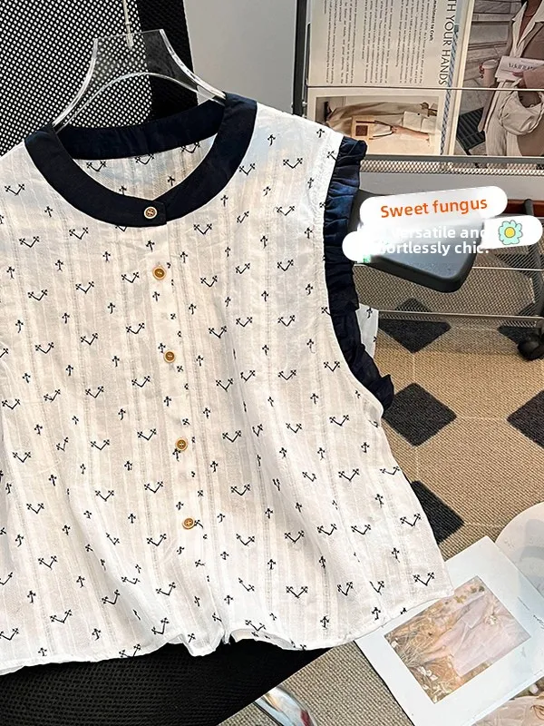 

Faionable Loose Fit Color Blo round Ne Svel irt для женщин Ele Versatile Sle Comfortable Cotton Blend Mate...