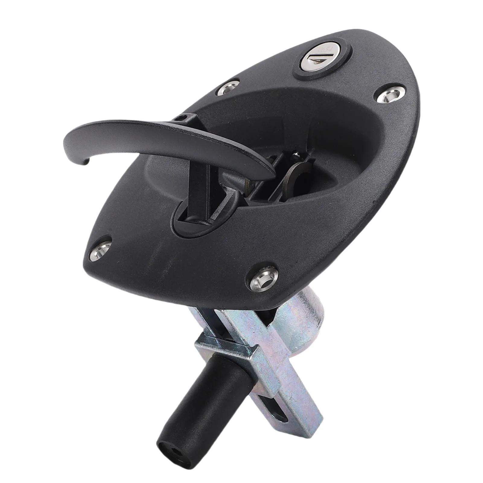 RV Generator Door Latch T Handle with 2 Keys 0406 0972 01 Convenient Operation Replacement for Cummins Generator
