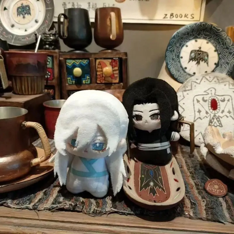 Reverend lnsanity الحب العظيم الخالد زون غو يو فانغ يوان باي بينغ سمة 10 سنتيمتر دمية القطن دمية المحيطة