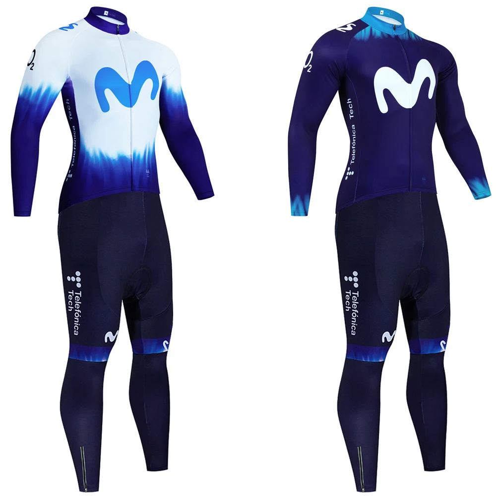 Winter Cycling Set 2025 Big M Team Cycling Jersey Bike Jacket Pants Men Thermal Fleece Ropa Ciclismo MTB Road Bicycle Clothing