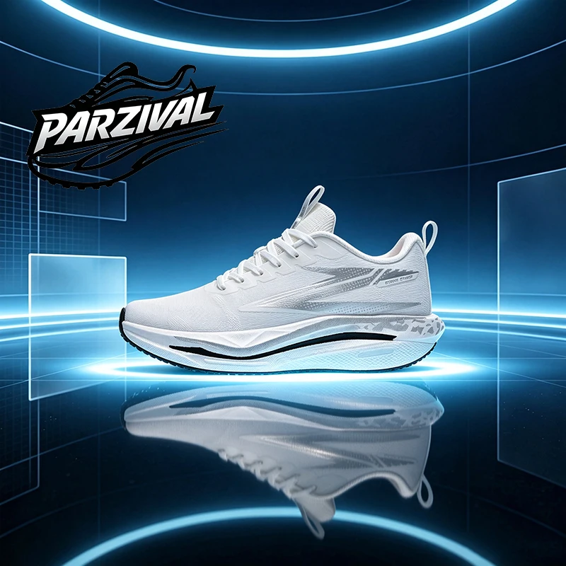 Men Carbon Plate Running Shoes Breathable Athletic Sneakers Shock Absorb Trainers Outdoor Marathon Jogging Women Tennis Shoes