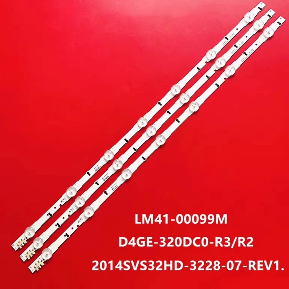 3/9 шт. светодиодные панели для Samsung D4GE-320DC0-R2 D4GE-320DC0-R3 2014SVS32HD 32-дюймовая светодиодная лента с задней панелью телевизора