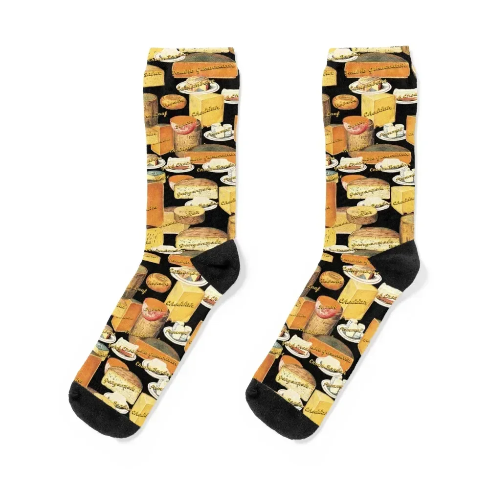 

Cheesy Feet! Socks floral designer sports and leisure set Woman Socks Men's