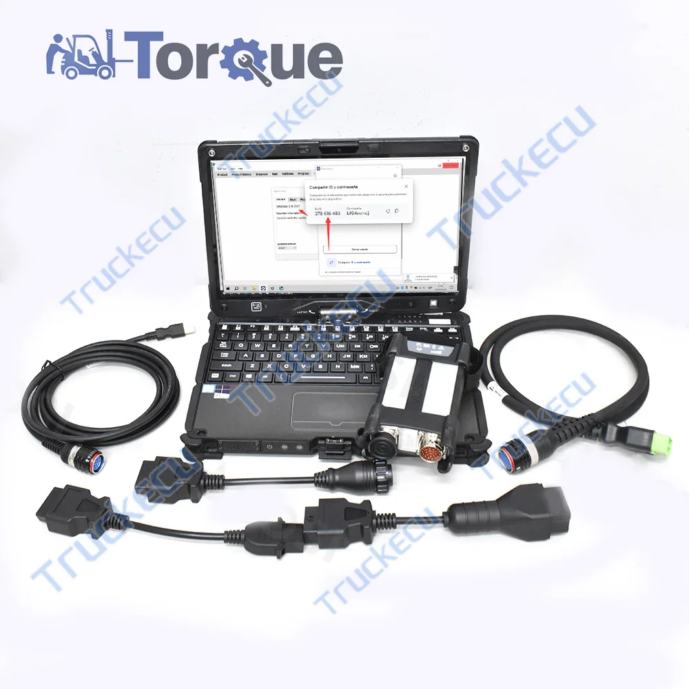 

Для Vocom II 88894000 PTT V2.8 Bus Construction экскаватор-погрузчик Адаптер оборудования Vocom2 Tech Tool DIAGNOSTIC KIT +getac v110