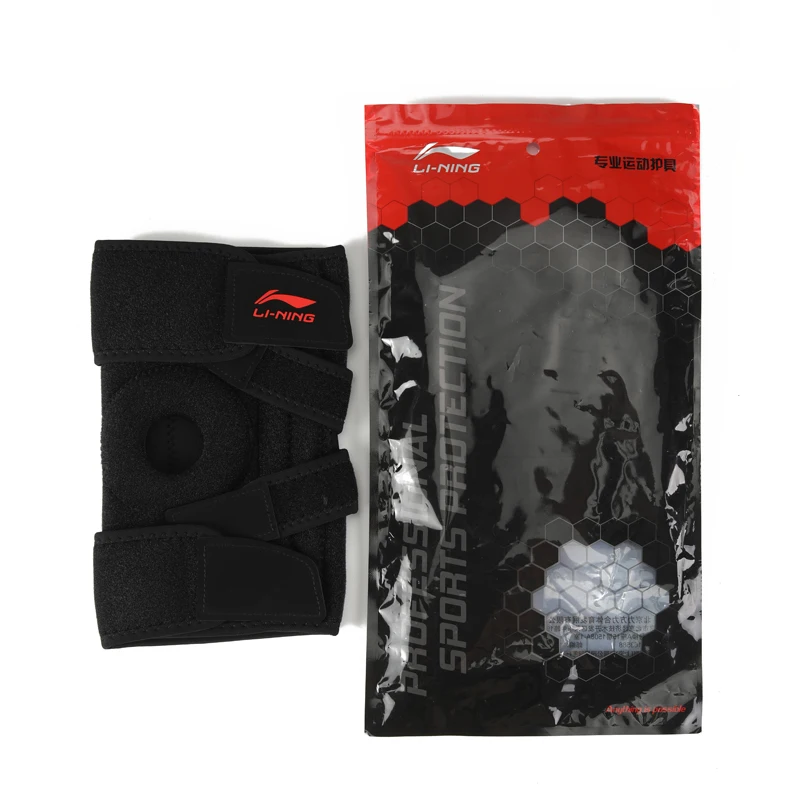 Li-Ning Men Women Kneepad Four Spring Supports Pressure Breathable Meniscus Sport Kneepad AXWU071