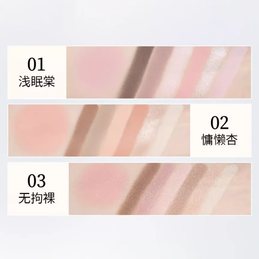 Cheeryep paleta facial maquiagem sombra de olho iluminador beleza pó blush fosco shimmer sombra para mulher