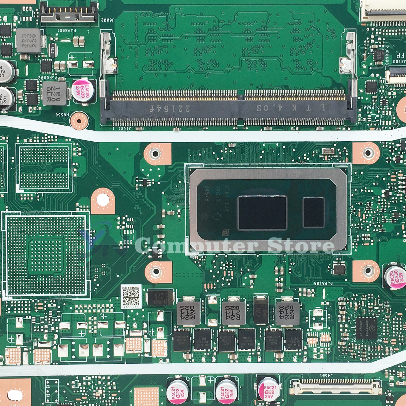 Scheda madre per ASUS X409FAC X509FAC X515FAC F515FAC F515F X515F X415FAC F415FAC X415F F415F scheda madre del computer portatile i3 i5 i7