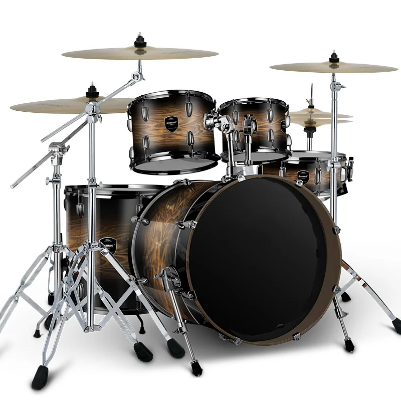 Jazz Drum Kit with Poplar Shell, Entry Level, Beginner drummer