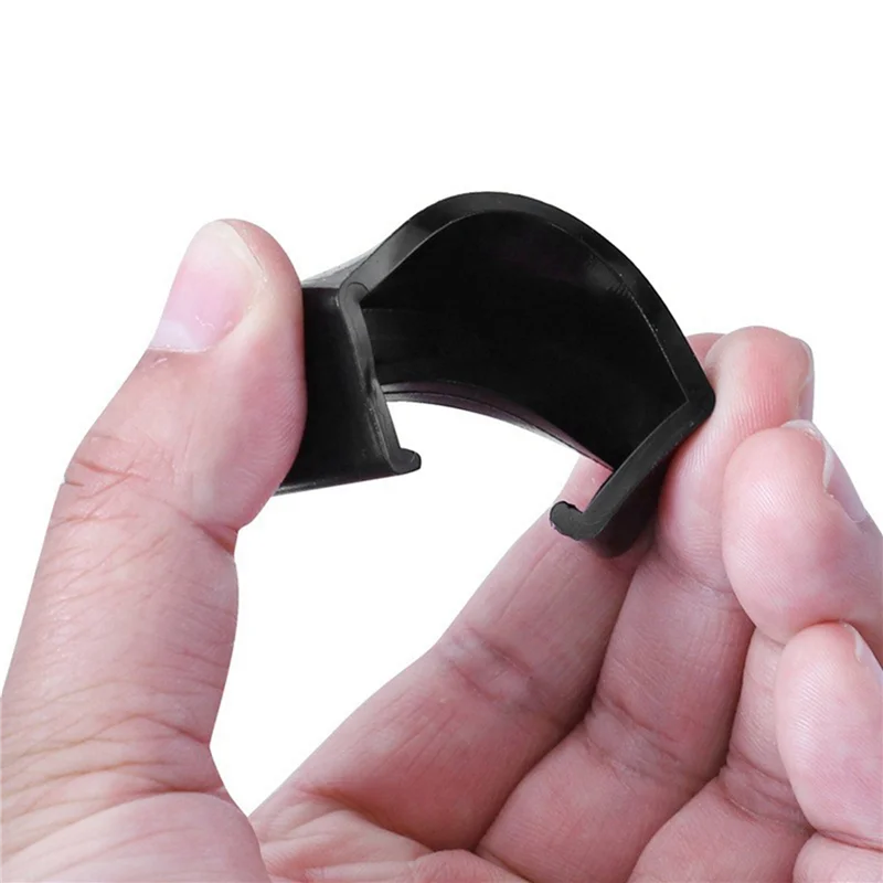 B84B-8Pcs 80Mm Bench Vise Rubber Pad 360 Degree Table Vice Protector Pads Bench Clamp Anti-Slip Mat Clamp Accessories