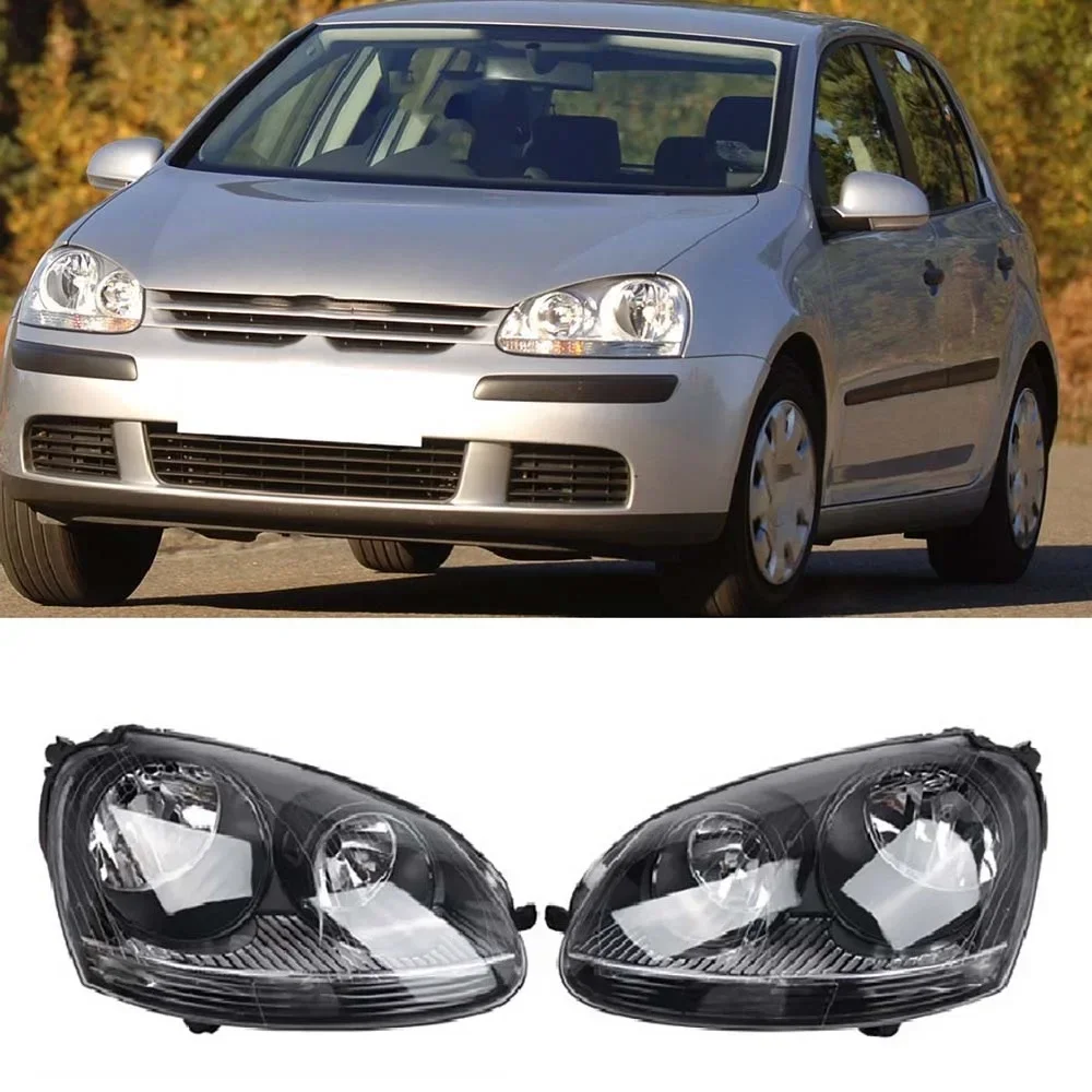 

Headlight Head Light for Volkswagen VW Golf 5 MK5 2005 2006 2007 2008 2009 Without Light 6 Needles