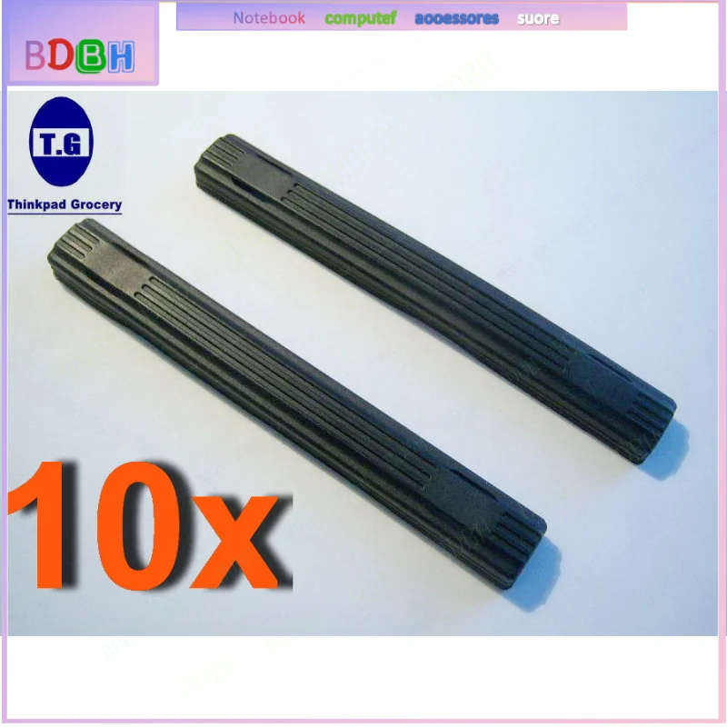 10x 9.5mm Hard Drive Rubber Rails For Lenovo T60 T61 T400 T410 T420 T500 T510 T520