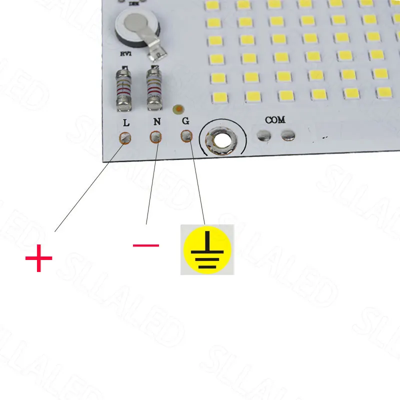 Led matris 220v Led boncuk 20W 50W 6000K SMD2835 matris Led cips süper parlak kapalı ev açık bahçe aydınlatması aksesuarları