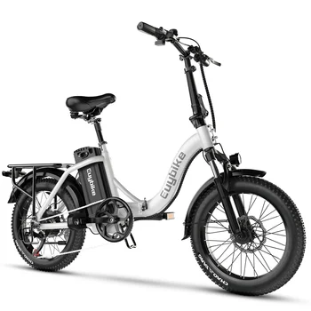 Image Hot Selling ZHENGBU EUYBIKE F7 20-Inch Step Electric Bike 750W 48V 15AH Shimano 7 Speed Folding E Bike Battery Frame Fat Tire