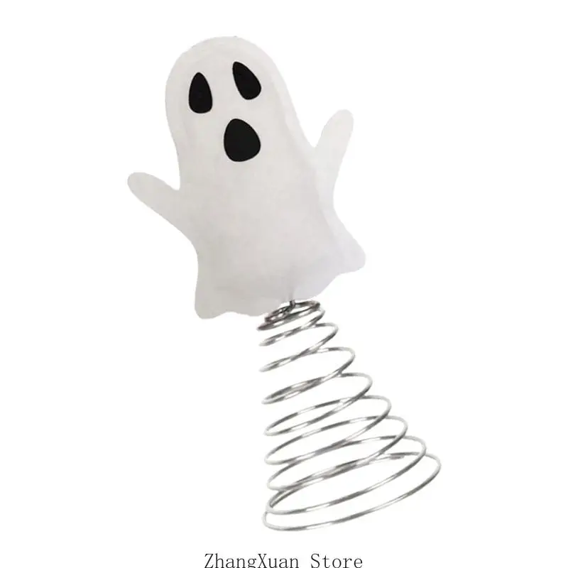 Lustige, von Halloween inspirierte Weihnachtsbaumspitzen verleihen Ihrer saisonalen Dekoration Spaß. Feierliche – Detail 7