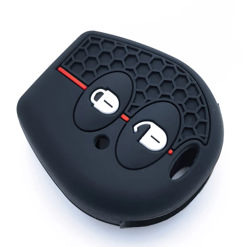 2 أزرار حافظة مفاتيح سيليكون للسيارة حماية لشركة فولكس فاجن بولو جولف باسات بورا جيتا شاران سكودا اوكتافيا سيات ليون إيبيزا كوربودا #5