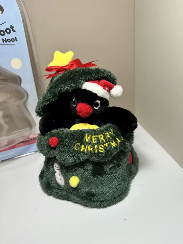 Martube Pingu Christmas Wreath Hanging Decor Ornaments Anime Figures Pingu Christmas Tree Figurines Toys Holiday Birthday Gifts view 5