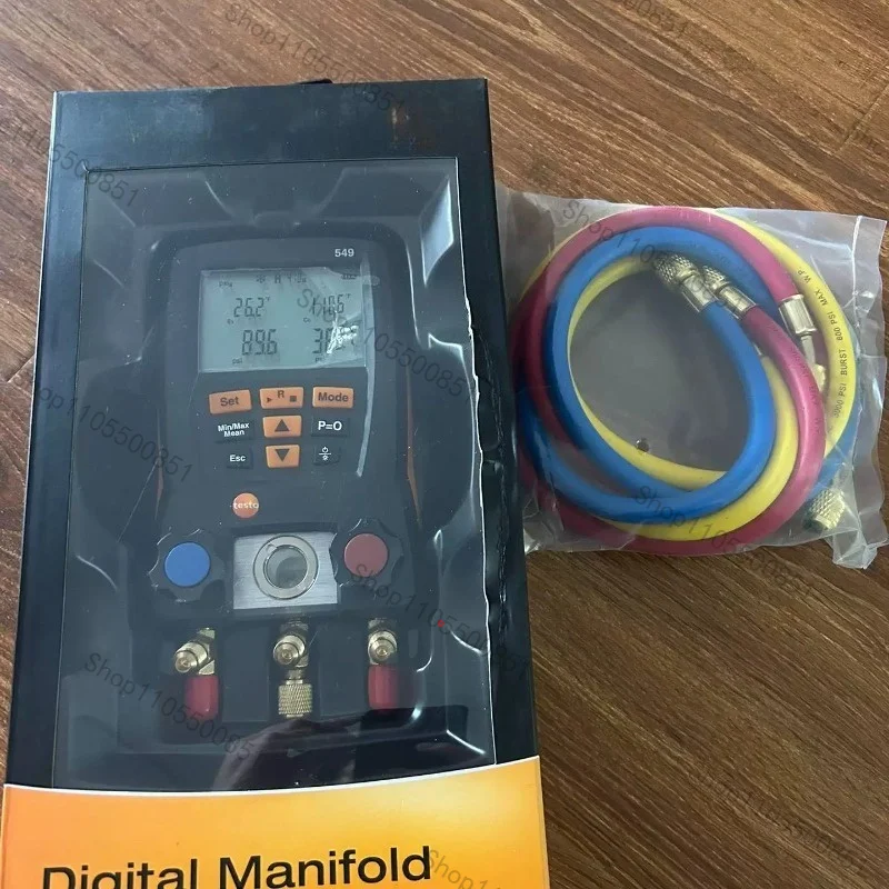 550S Air Conditioning Fluoride Meter Set Snow Meter Automobile Refrigerant Pressure Gauge
