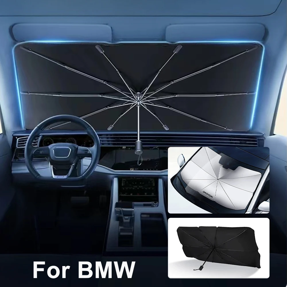 

Car Windshield Sunshade Umbrella For BMW X2 X3 X4 IX X6 X7 X1 X5 E60 E61 E70 E81 E87 E90 E91 E92 Car Front Shading