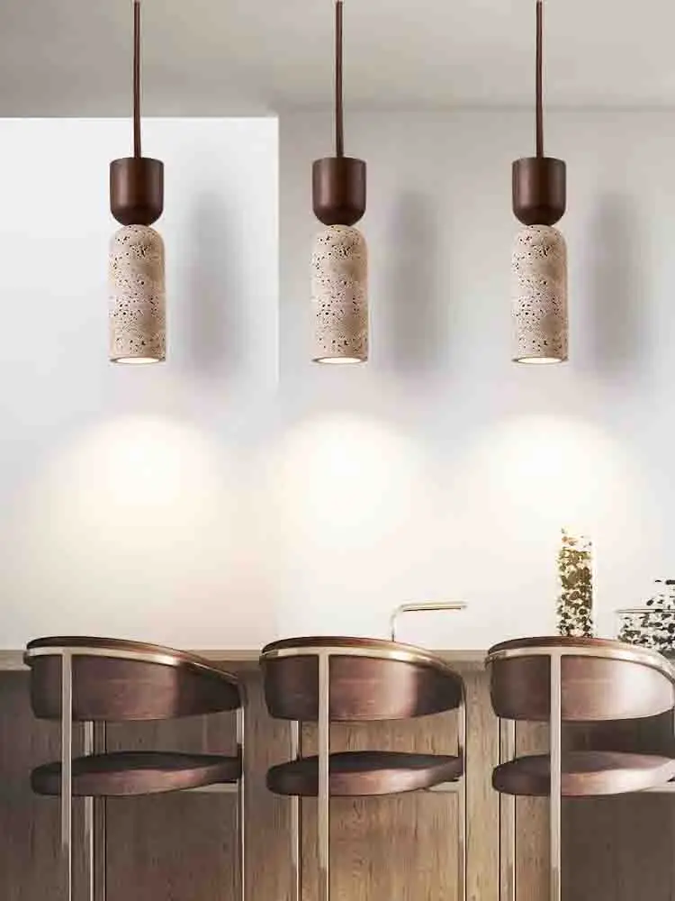Japanischer Wabi-Sabi-Stil Schlafzimmer-Nachttisch-Kronleuchter, Französischer Vintage-Stil für Hotel- und Ferienhaus-Atmosphäre, Kreativ und Individuell