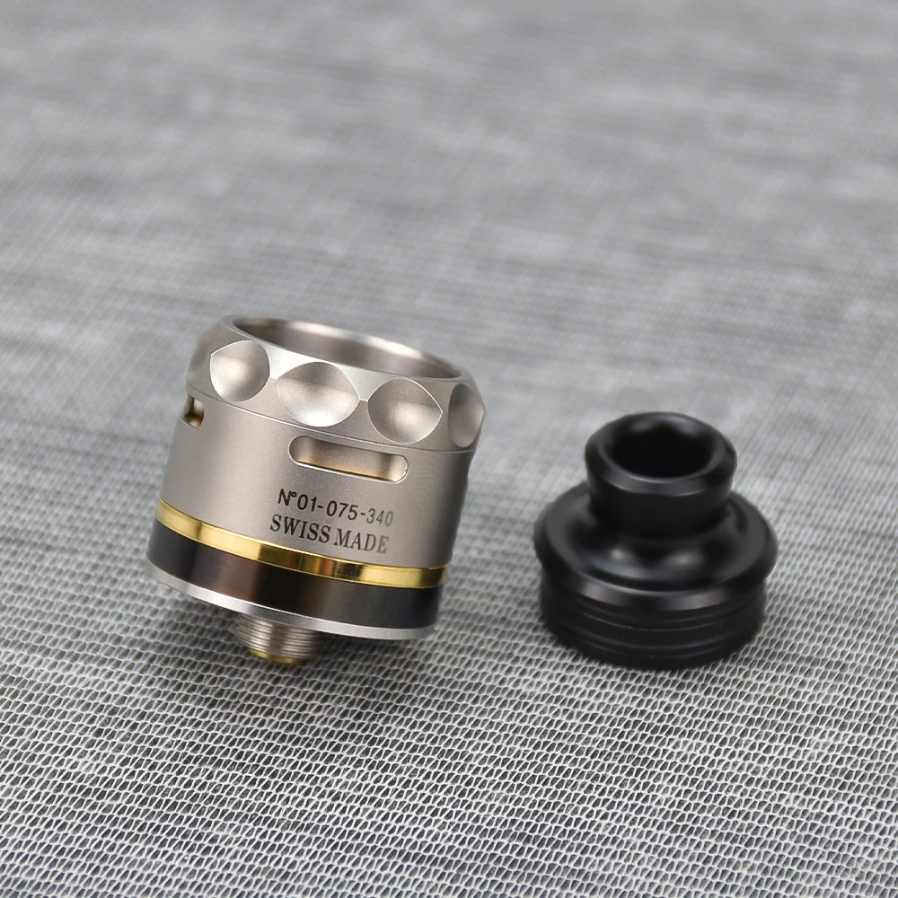 Wolfcoolvape E-Phoenix Resurrection V2 RDA 22.5 Vape 316ss atomizer tank for coils & atomizers - gallery image 4